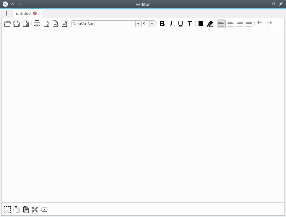 screen VEditor